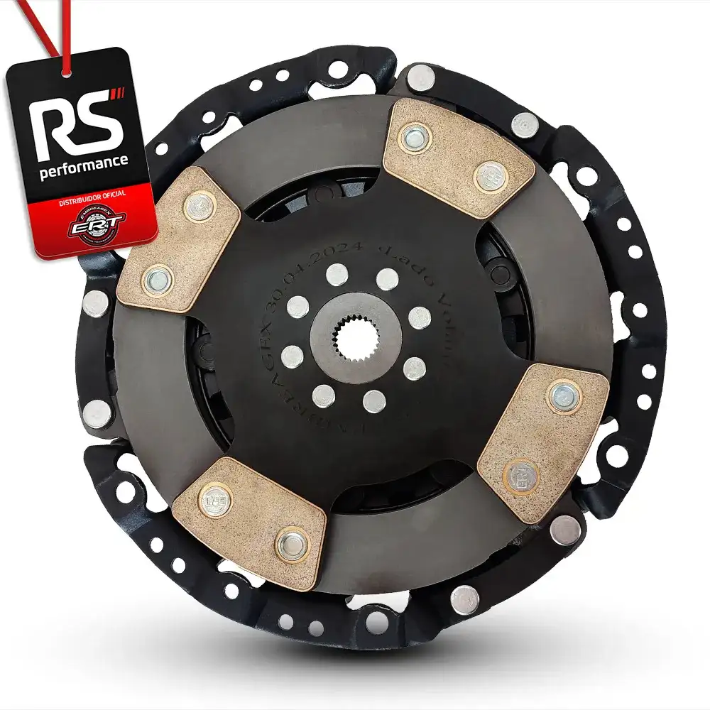 Embreagem Monodisco Com 4 Pastilhas Pedal Leve Até 300cv