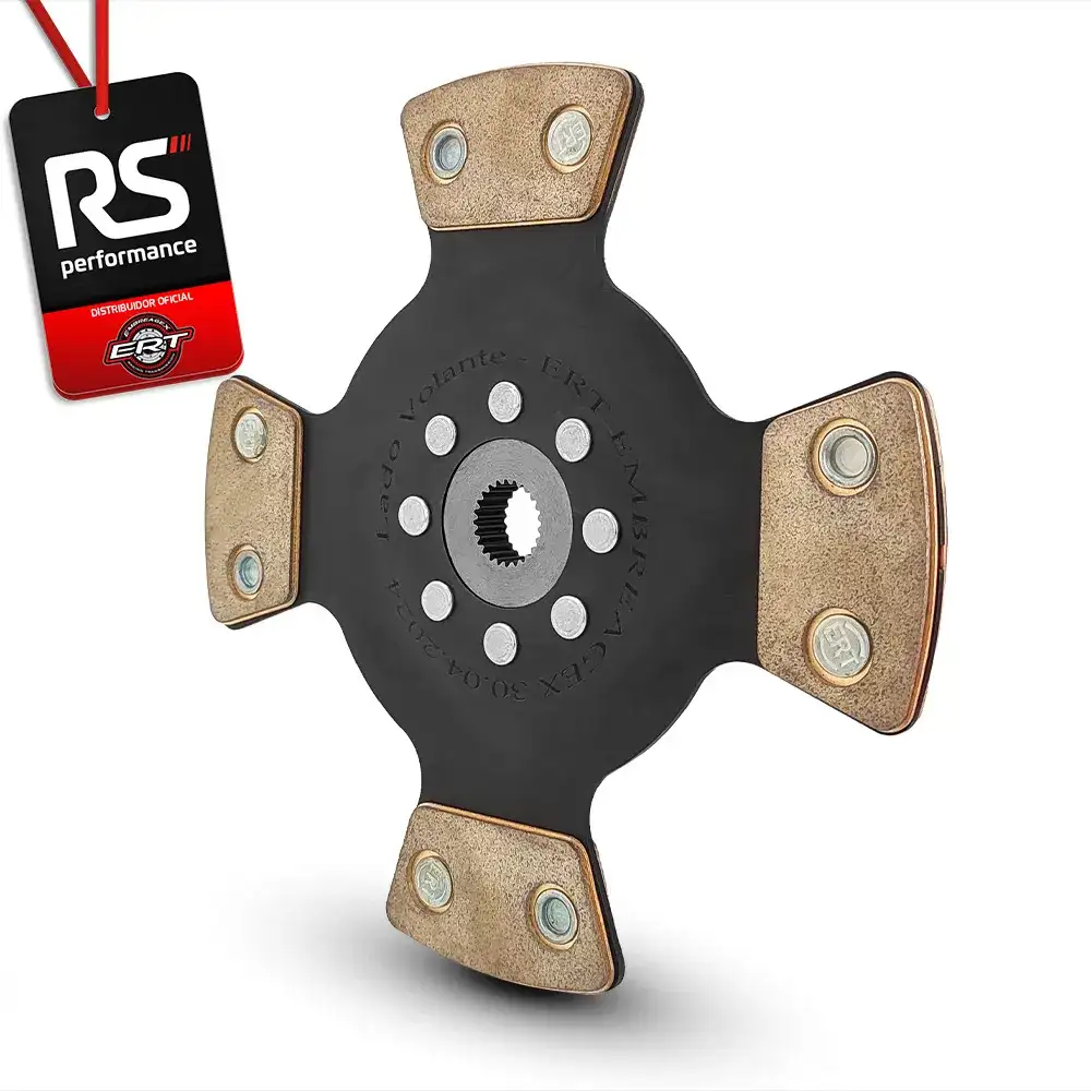 Embreagem Monodisco Com 4 Pastilhas Pedal Leve Até 300cv