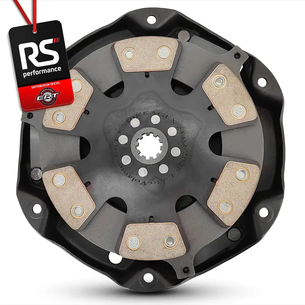 Embreagem Monodisco 6 Pastilhas Pedal Leve Opala 4/6cc 450cv