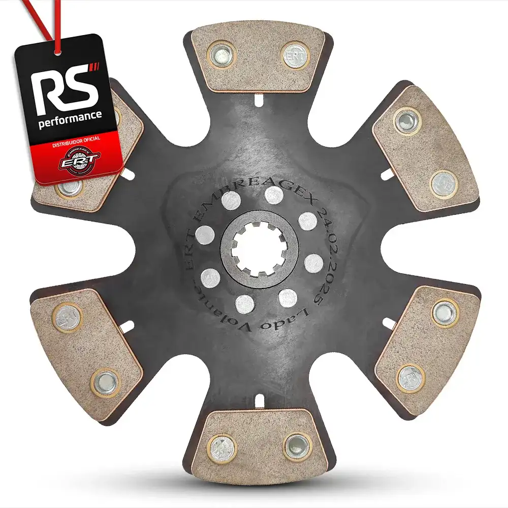 Embreagem Monodisco 6 Pastilhas Pedal Leve Opala 4/6cc 450cv