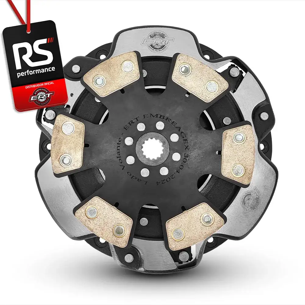 Embreagem Monodisco 6 Pastilhas Pedal Leve Opala 4/6cc 450cv
