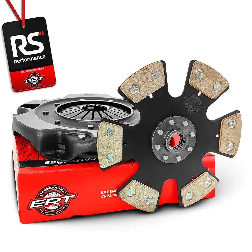 Embreagem Monodisco 6 Pastilhas Pedal Leve Opala 4/6cc 450cv