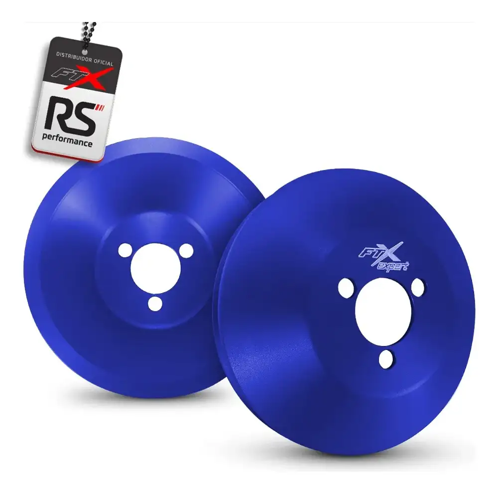 Kit Polia Para Motor Ap 8v Alumínio Billet S/ Roda Fonica