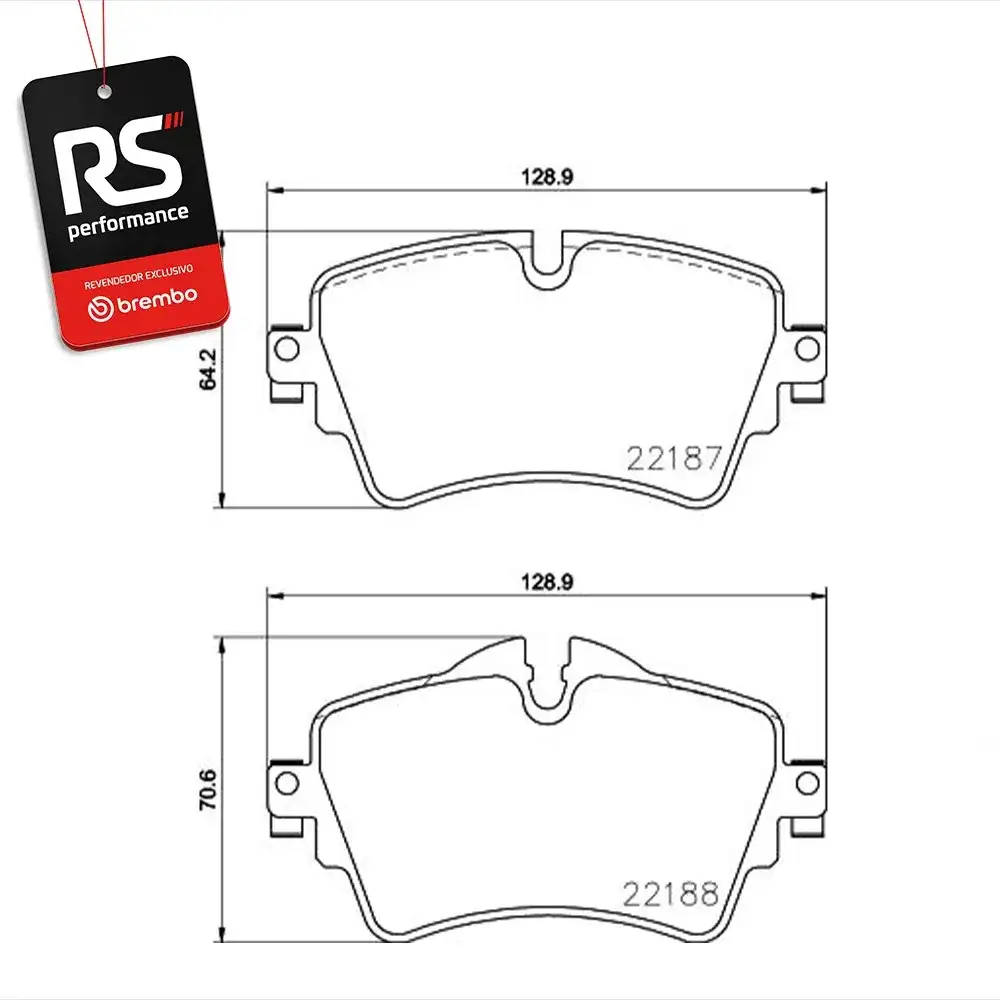Pastilha De Freio Mini Geração F54/f55/f56 2014 Até 2018