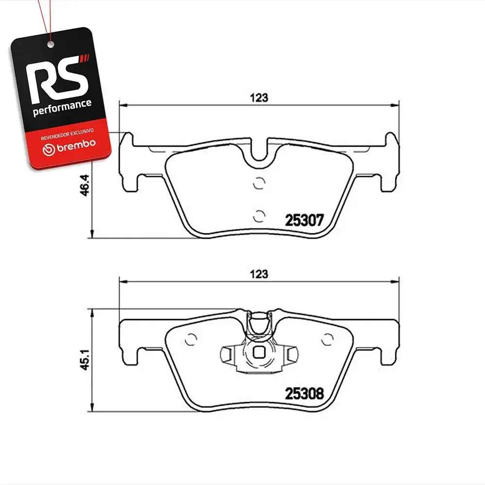 Pastilha De Freio Bmw Serie 1 Motor F20 Ano 2012 Até 2018