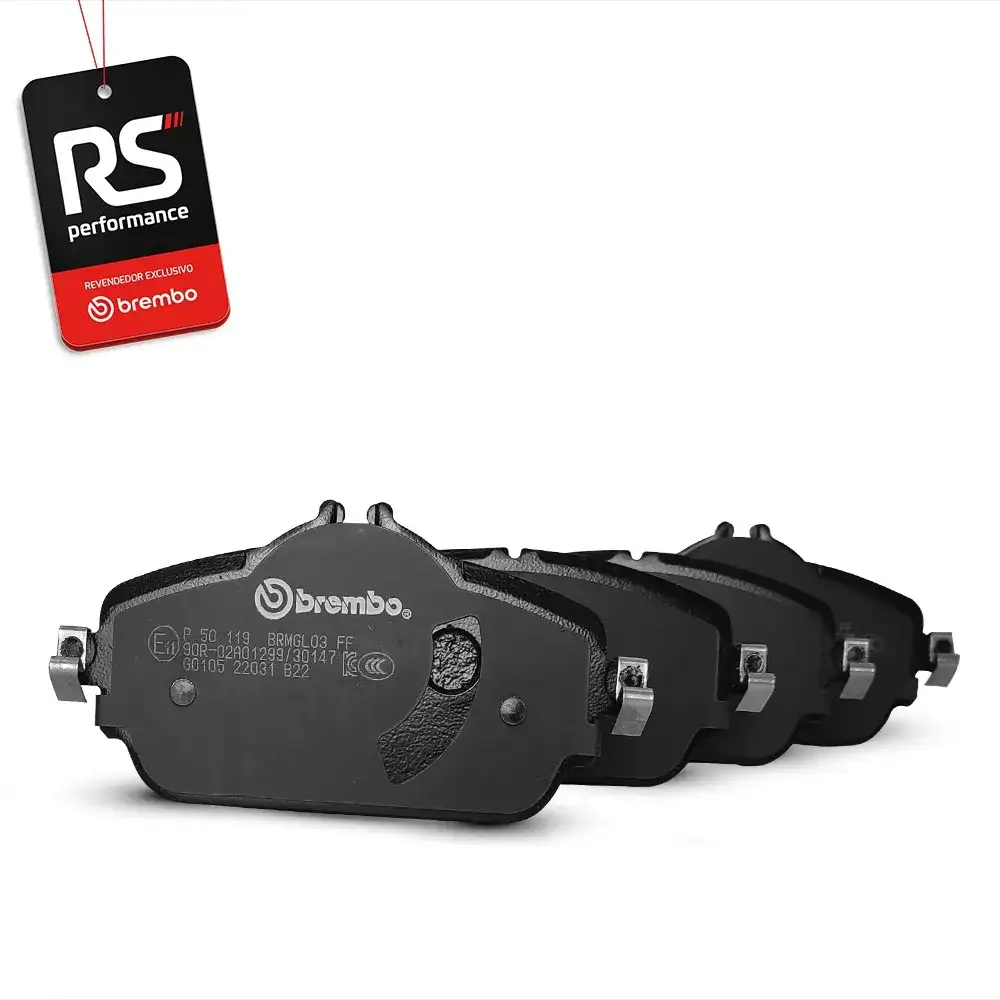 Pastilha De Freio Mercedes Benz W205 Sem Amg 2014 Em Diante