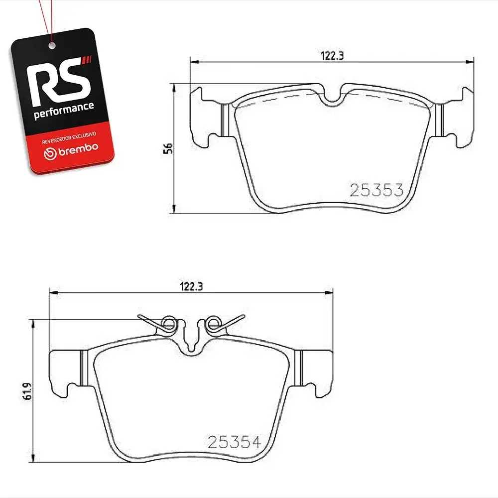 Pastilha De Freio Mercedes C180 C200 C250 C450 14 Em Diante