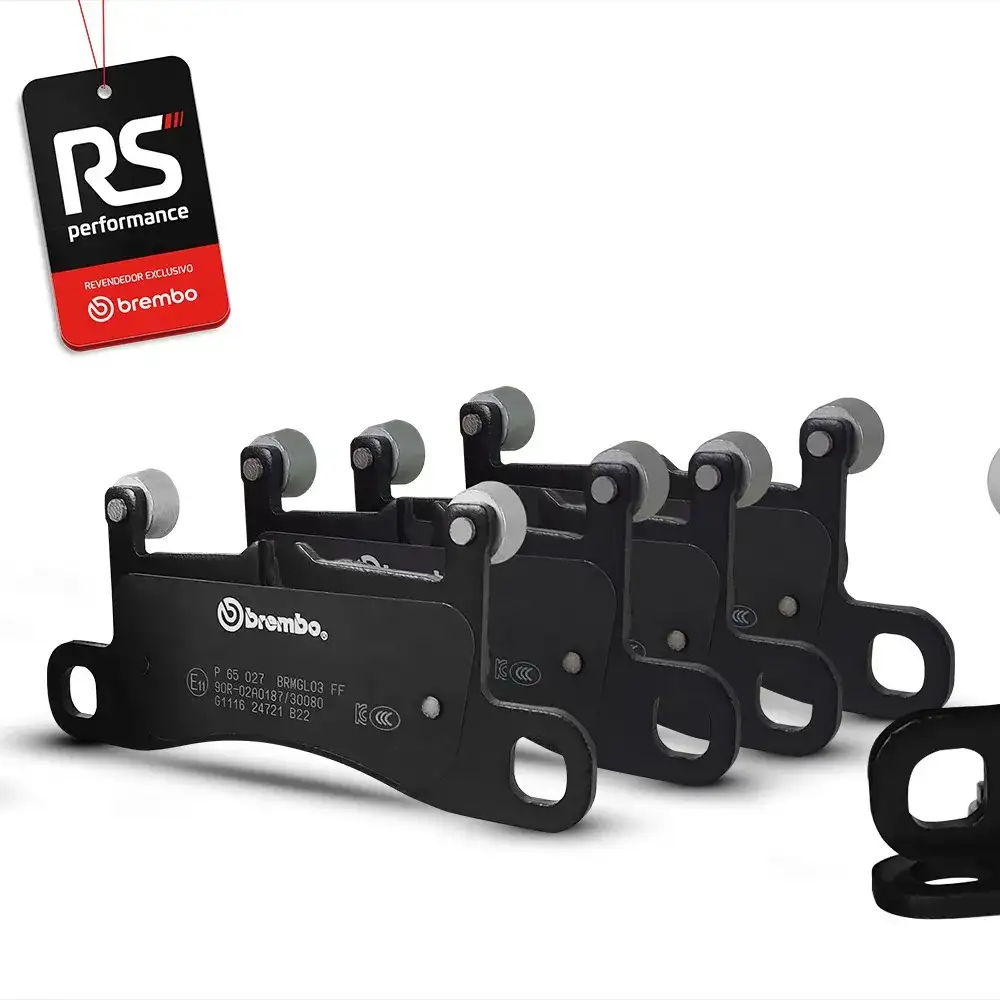Pastilha De Freio Porsche Cayenne 92a V6 E V8 2012 Em Diante