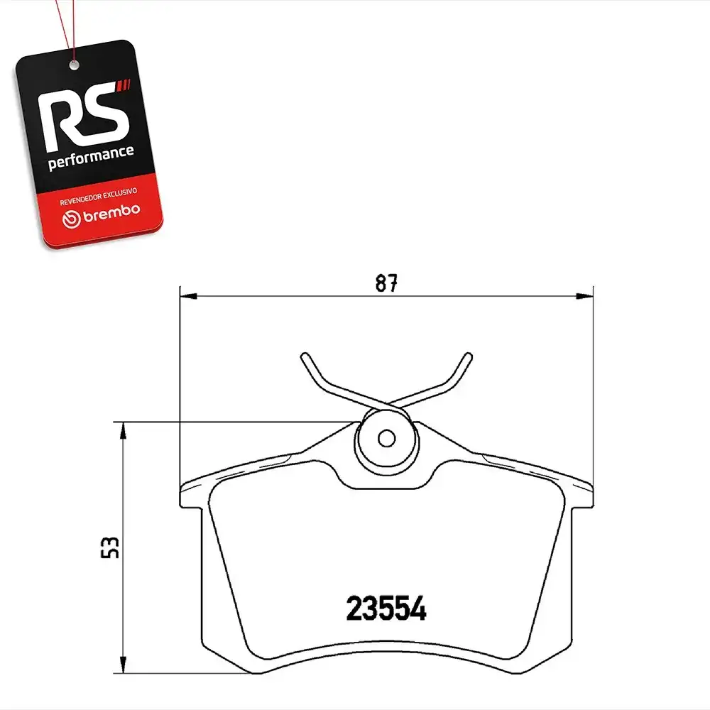 Pastilha De Freio Citroen Ds3 1.6 (thp) 2010 A 2015