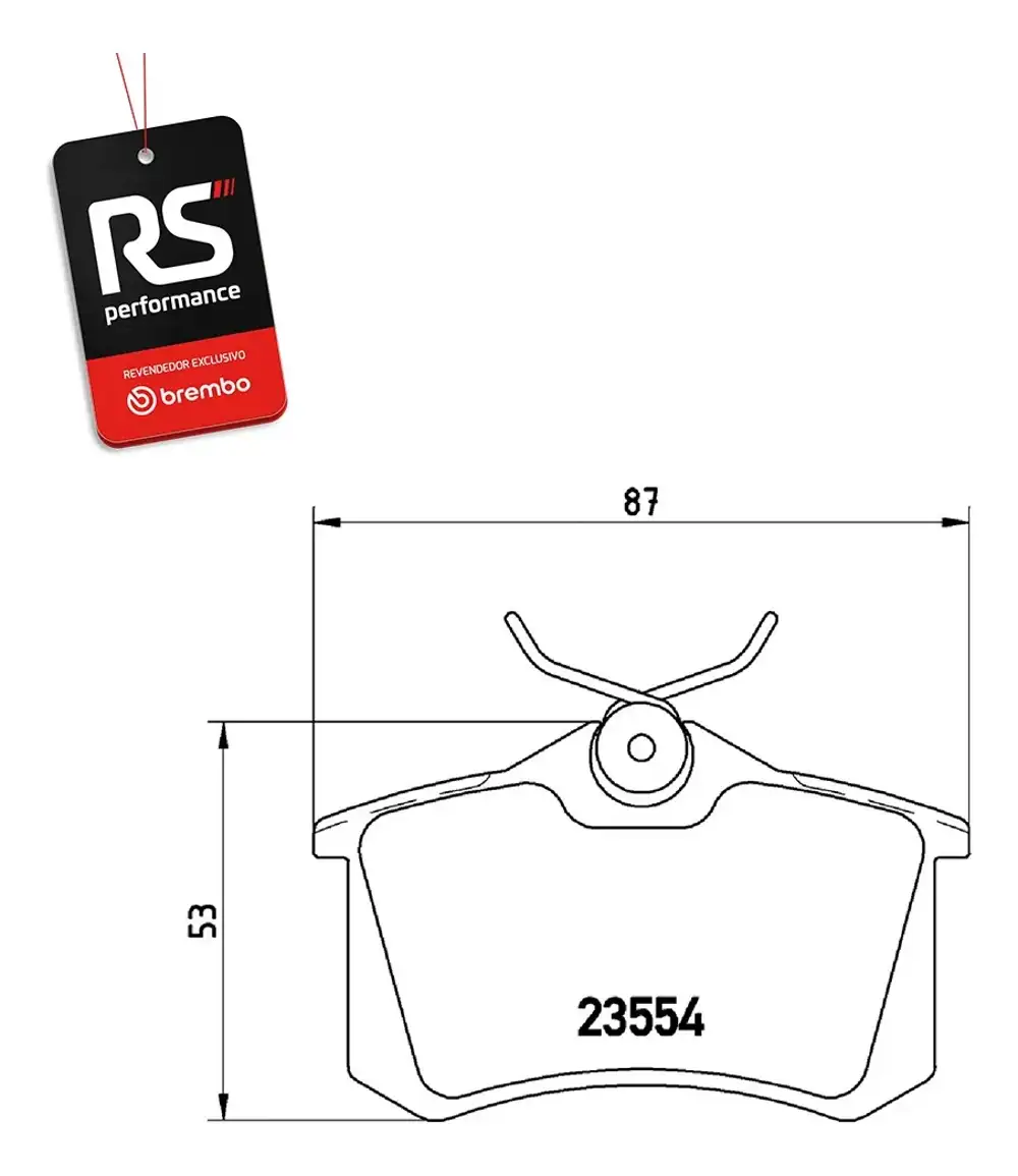 Pastilha De Freio Citroen Ds3 1.6 (thp) 2010 A 2015