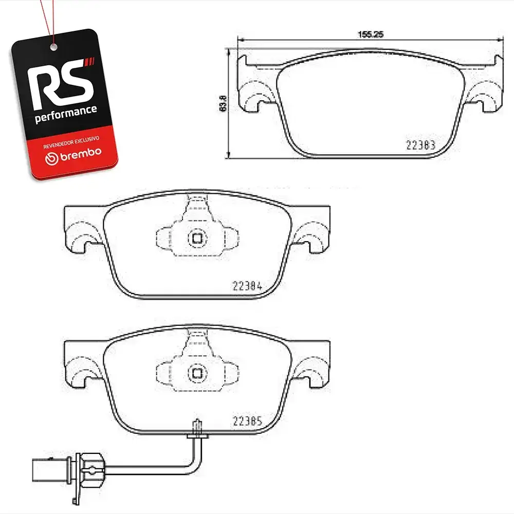Pastilha De Freio Audi A4, A5 E Rs5 2017 Em Diante
