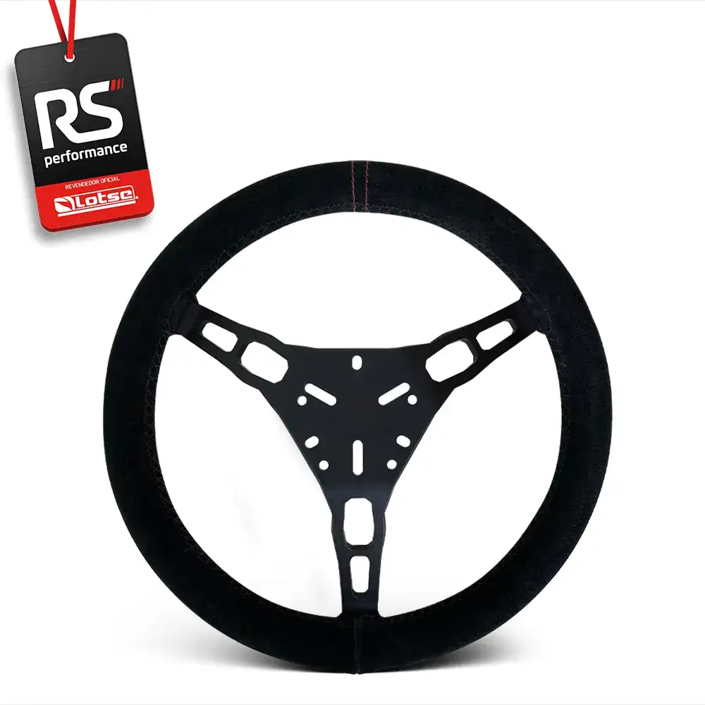 Volante Esportivo Arrancada Pro Drag Com 2 Botões - 2 Opções