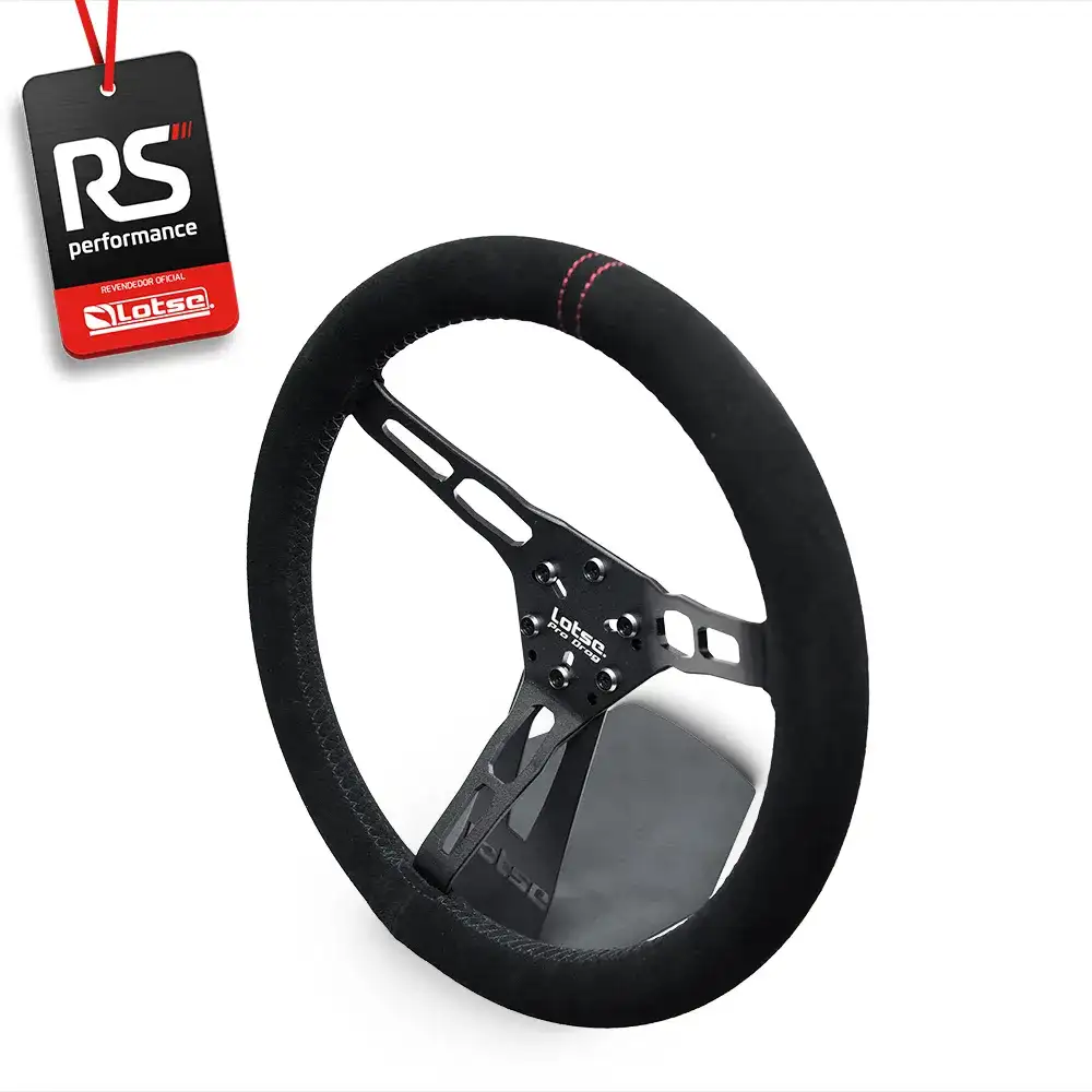 Volante Esportivo Arrancada Pro Drag Com 2 Botões - 2 Opções