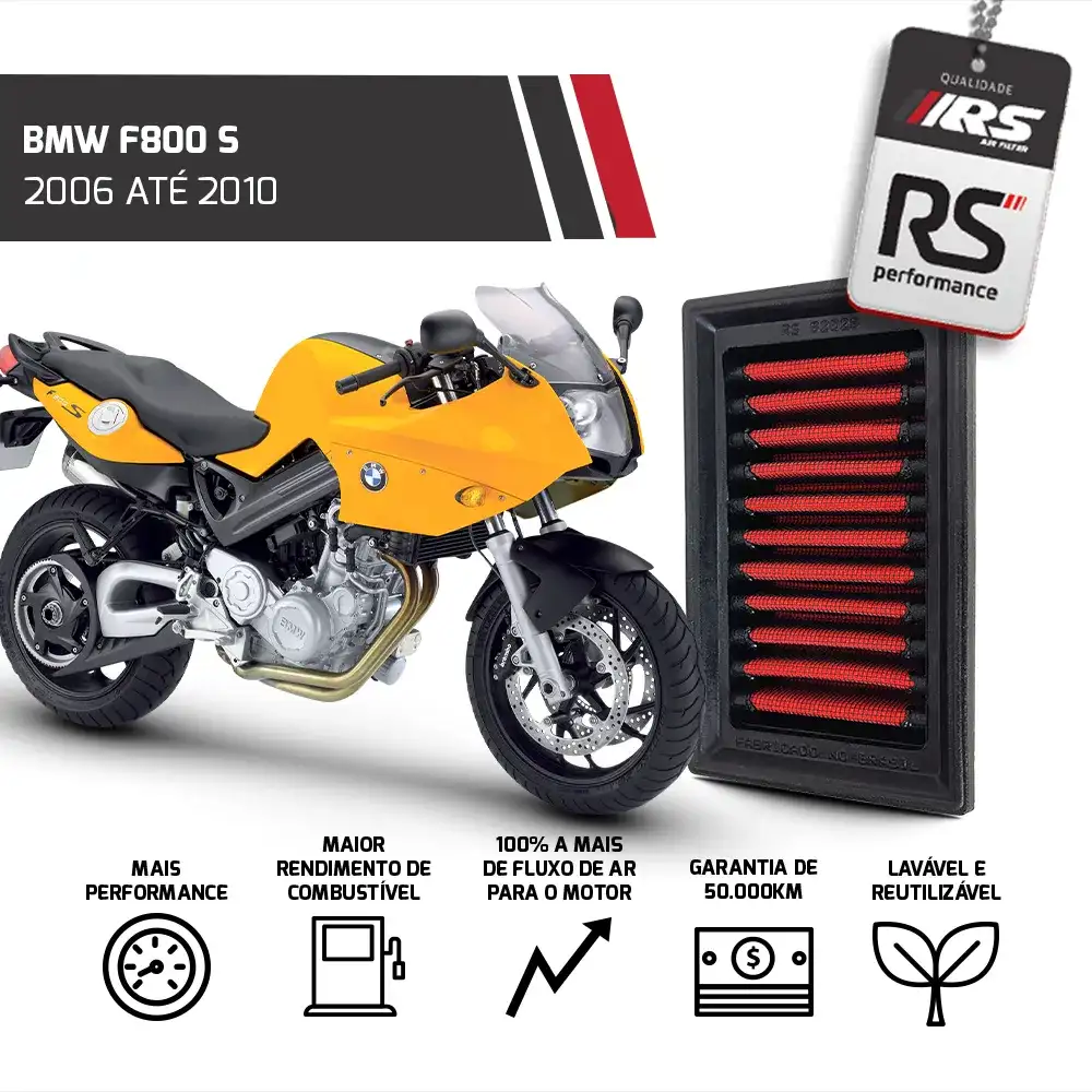 Filtro Esportivo Inbox Bmw R1200 1000 Cc 1997 Até 2014