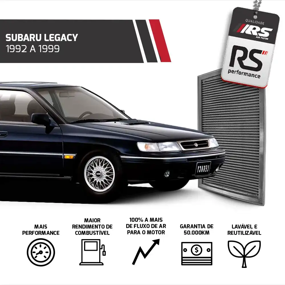 Filtro De Ar Esportivo Inbox P/ Carros Nissan 1989 - 2015