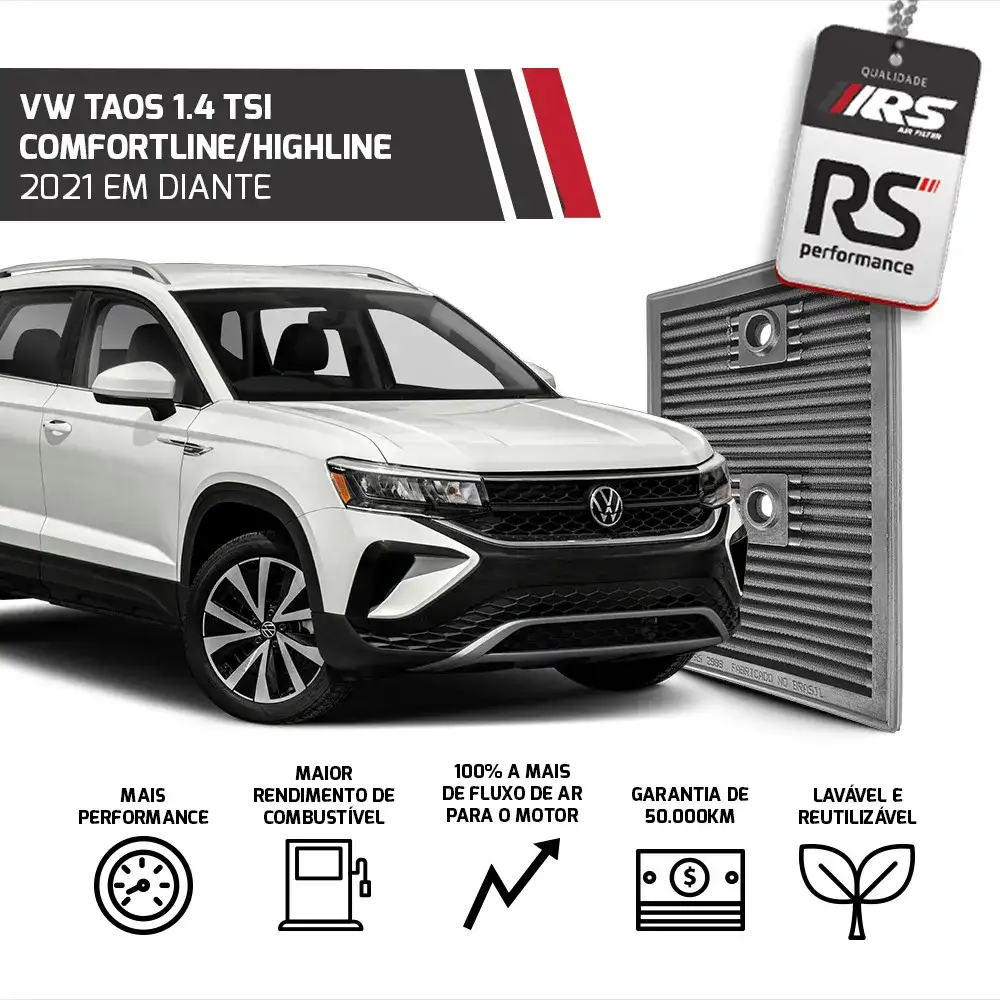 Filtro Esportivo Inbox Vw/audi 1.4 Tsi/tfsi 2014 Em Diante