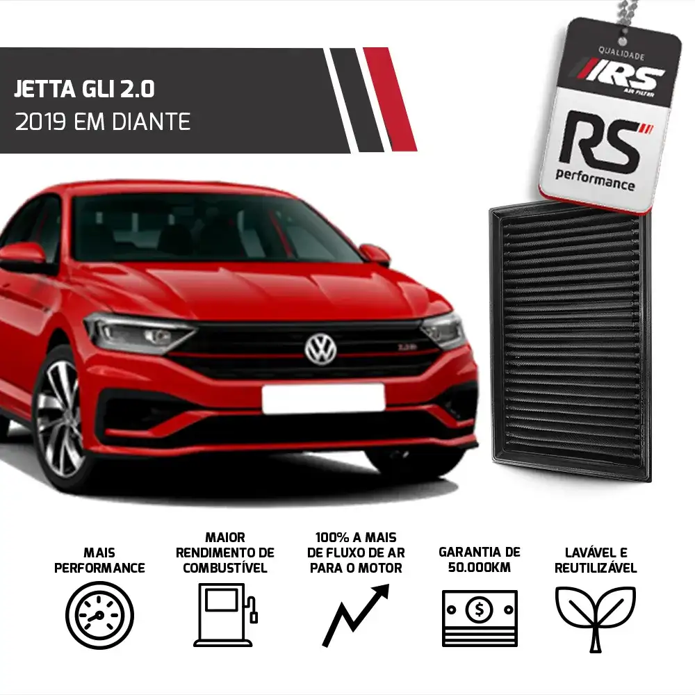 Filtro De Ar Esportivo Inbox Vw/audi 2.0 Tsi 2013 Em Diante