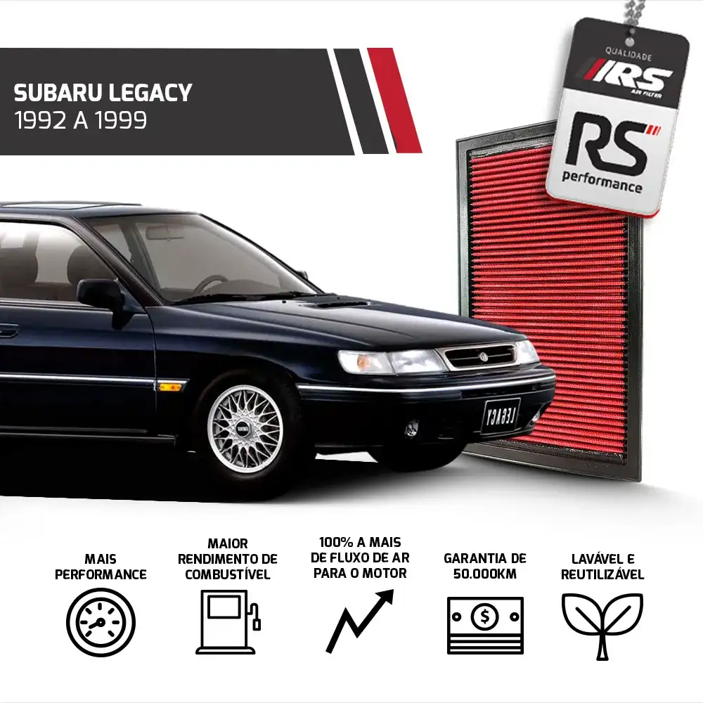 Filtro De Ar Esportivo Inbox P/ Carros Nissan 1989 Até 2015