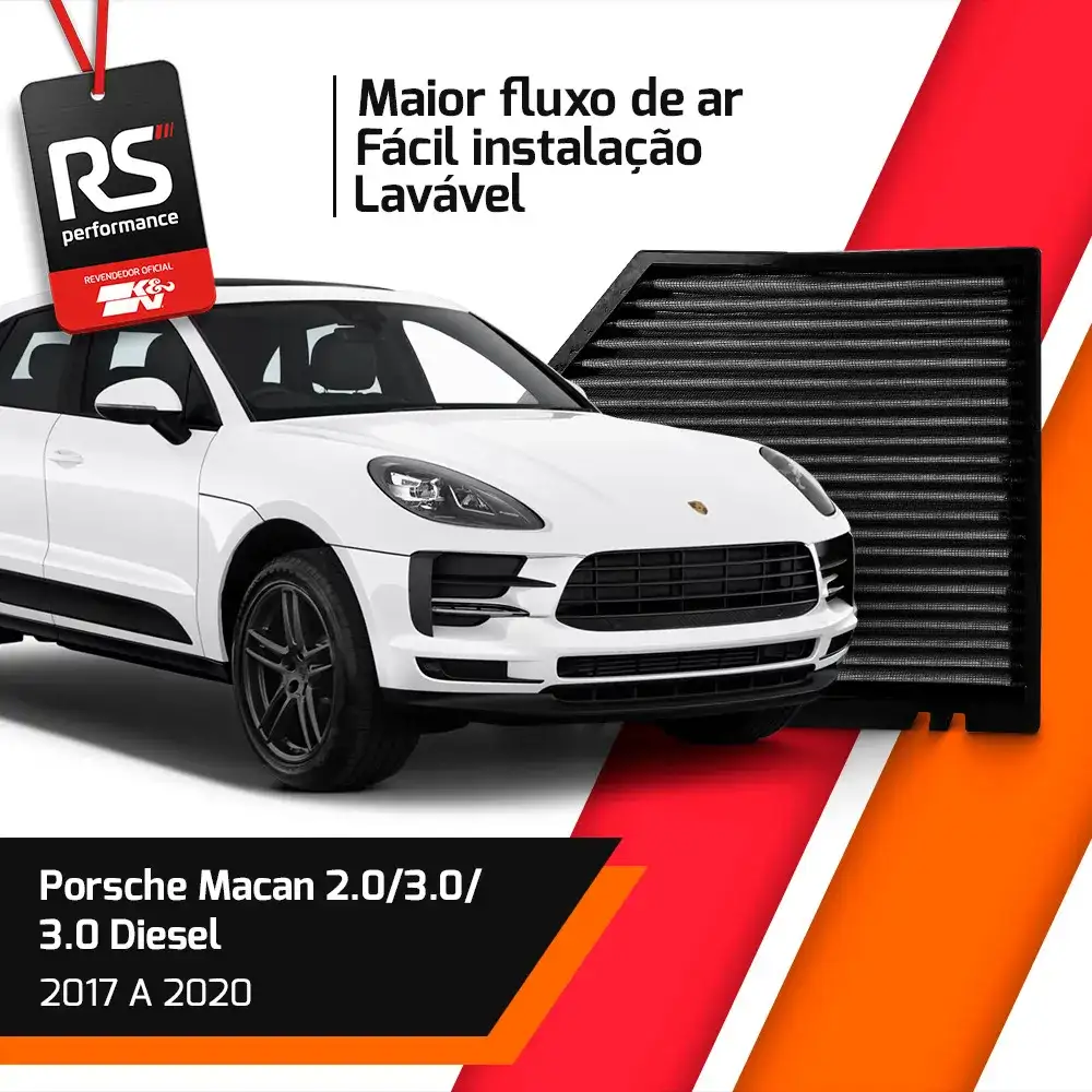 Filtro P/ Cabine Porsche Macan Audi A4 A5 Q5 S5 2008 A 2020