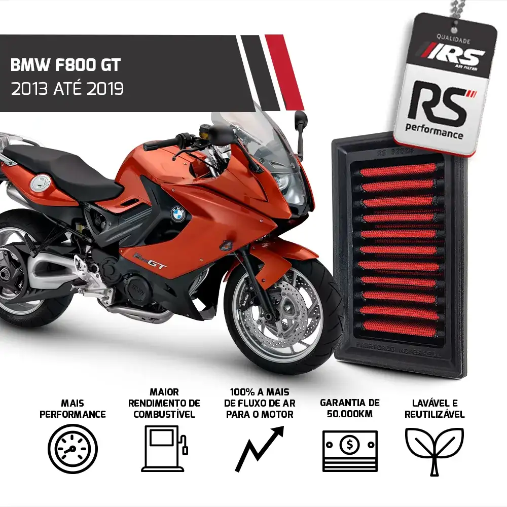 Filtro Esportivo Inbox Bmw R1200 1000 Cc 1997 Até 2014