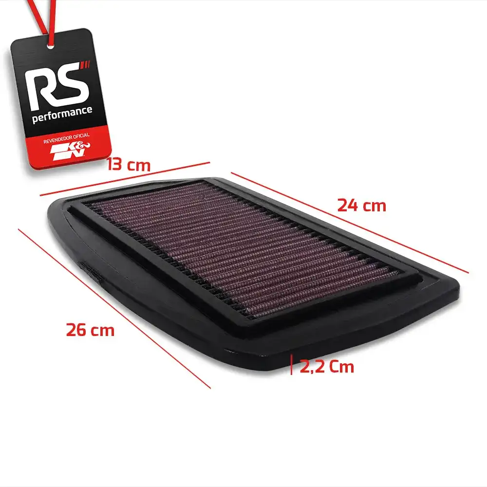 Filtro De Ar Esportivo Inbox K&n Yamaha Fazer 600 Fz6n Fz6s
