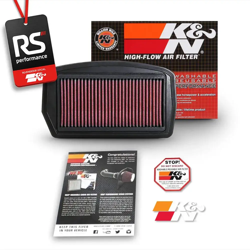 Filtro De Ar Esportivo Inbox K&n Yamaha Fazer 600 Fz6n Fz6s