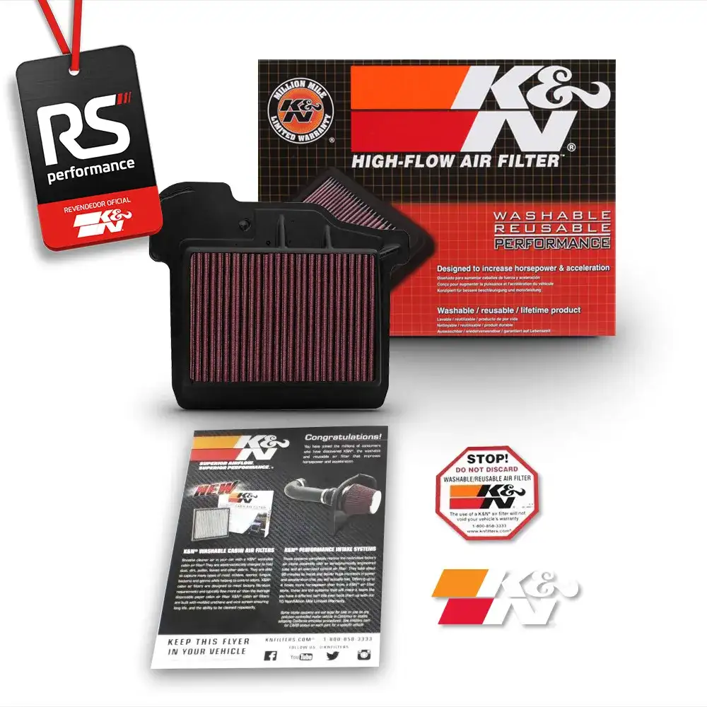 Filtro De Ar Esportivo Inbox K&n Moto Yamaha Mt-09 Ya8514
