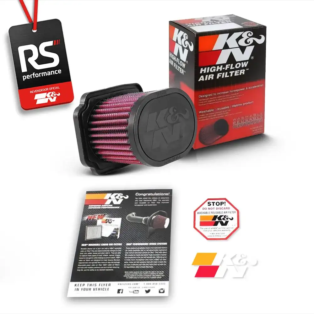 Filtro De Ar Esportivo K&n Yamaha Mt-07 / Fz-07 / Tracer 700