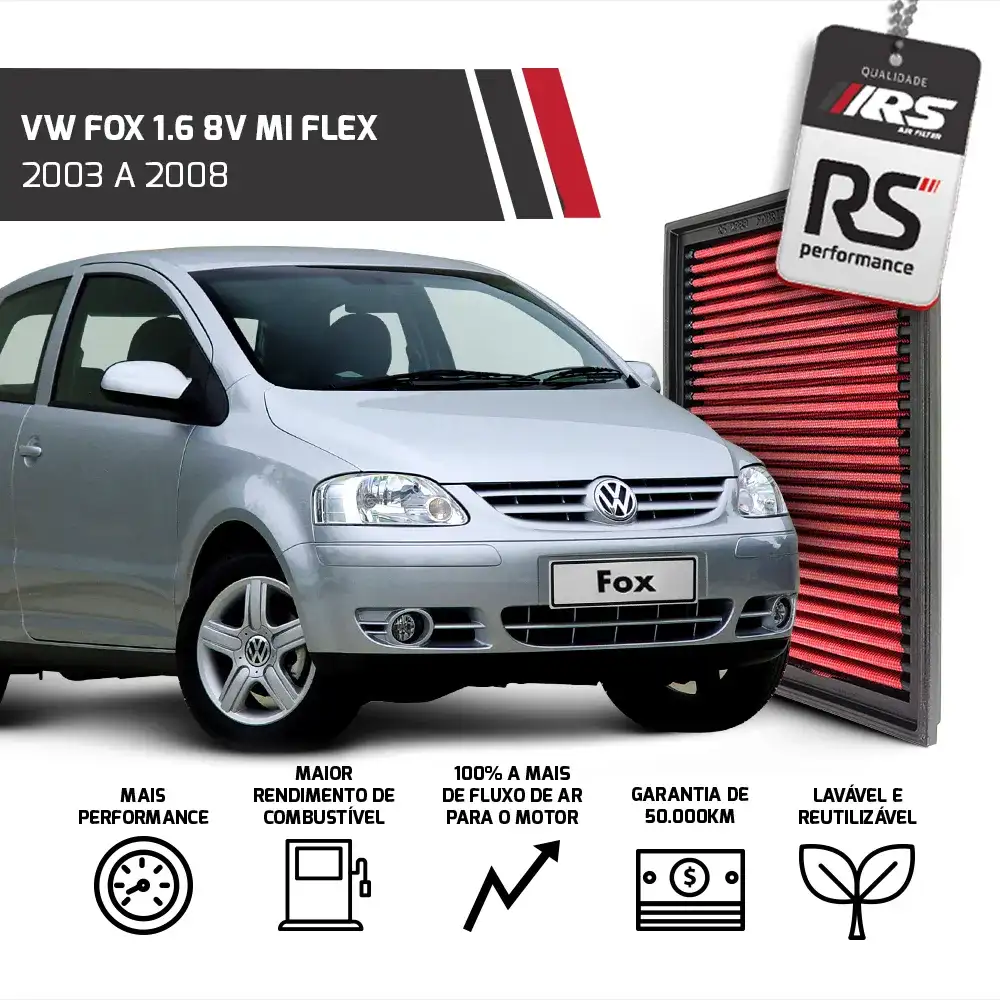 Filtro De Ar Inbox Vw Bora /fox /golf/polo /space Fox Mi 1.6