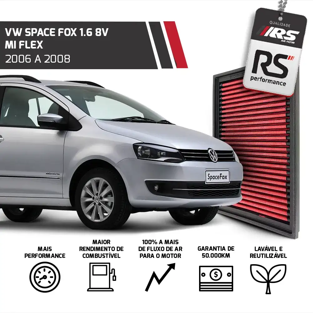Filtro De Ar Inbox Vw Bora /fox /golf/polo /space Fox Mi 1.6
