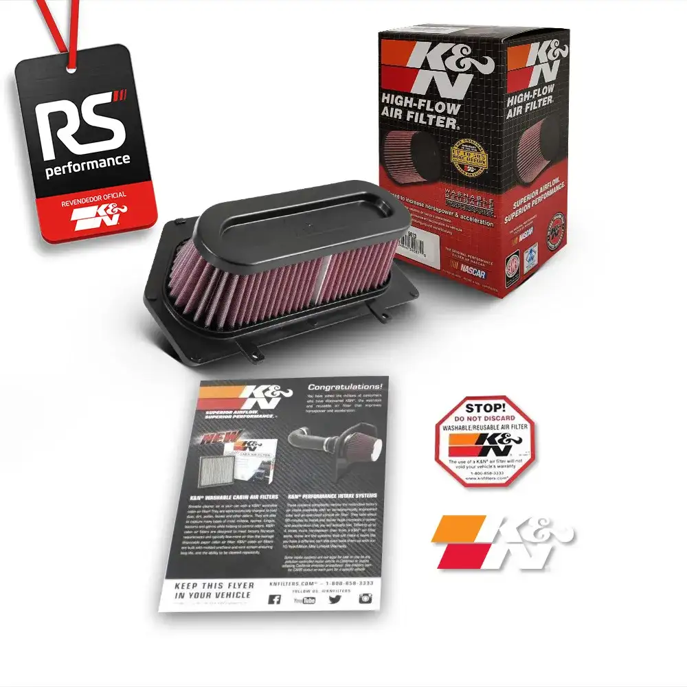 Filtro De Ar K&n Suzuki Gsxs1000 Gsx-s1000 S Z Abs Su-9915