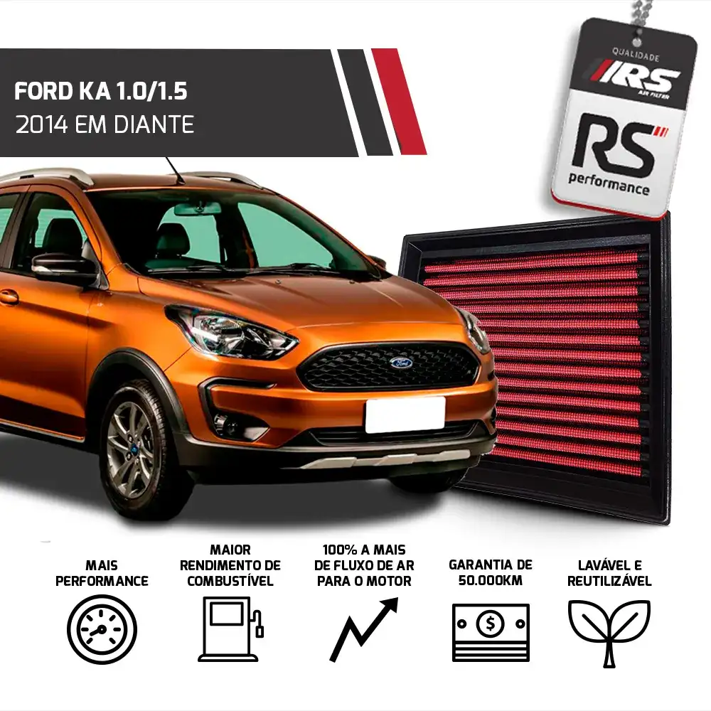 Filtro Esportivo Inbox Ecosport New Fiesta Ka 2012 Em Diante