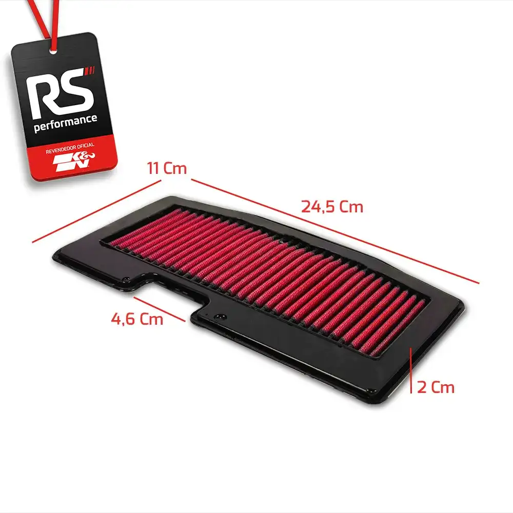 Filtro Esportivo Inbox Triumph Daytona Street Triple 13-2017