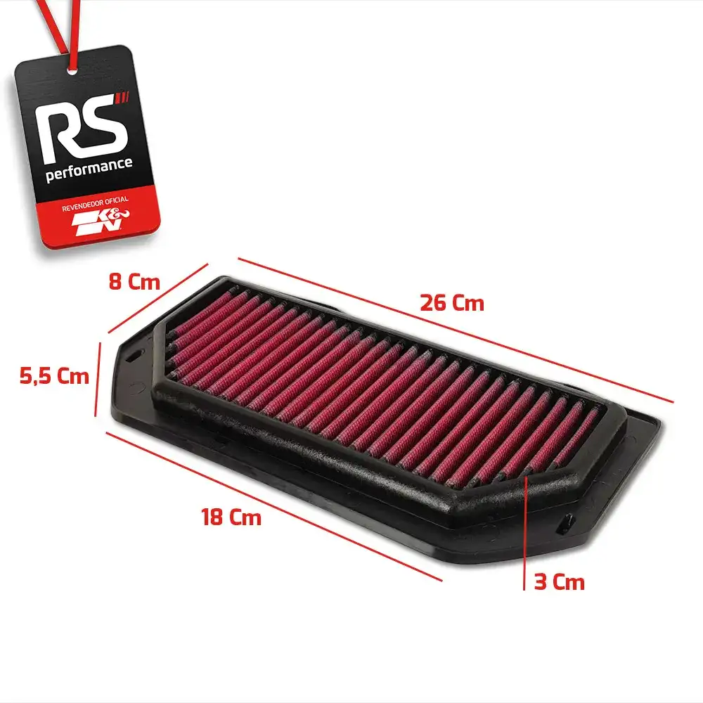 Filtro Esportivo Inbox Suzuki Gsxr600 Gsxr750 2011 A 2018