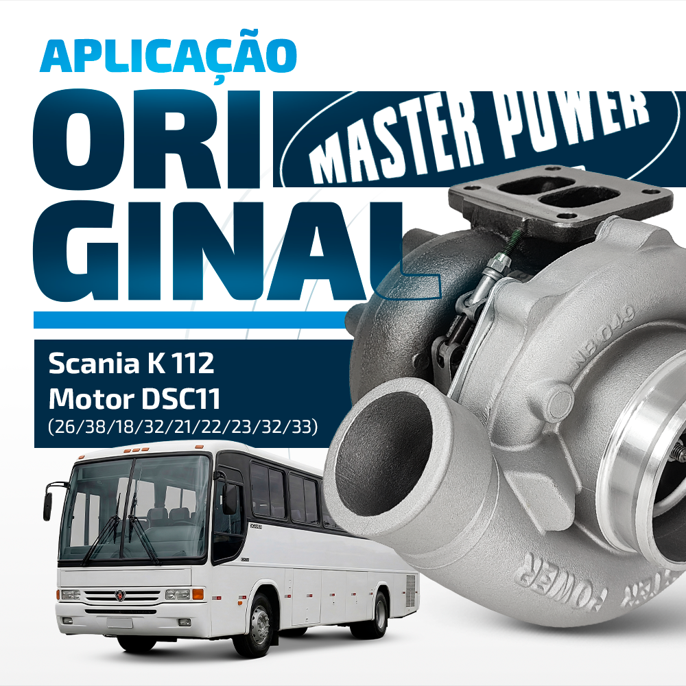 Turbina Caminhão/Ônibus Scania R/T/K 112 / 113 Motor Dsc11