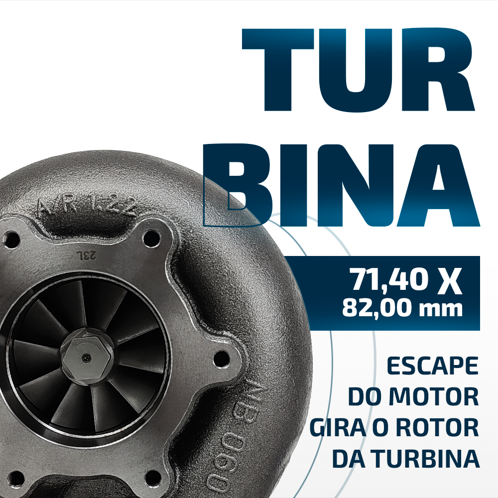 Turbina Caminhão/Ônibus Scania R/T/K 112 / 113 Motor Dsc11