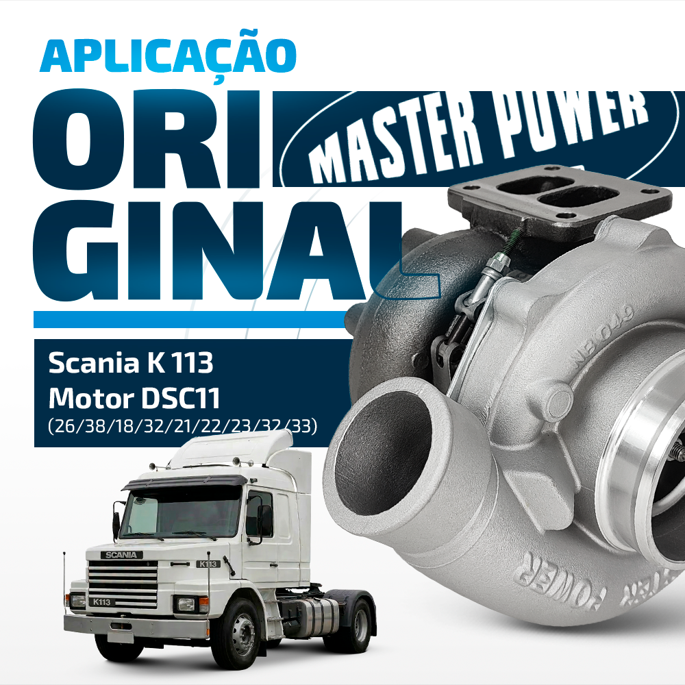 Turbina Caminhão/Ônibus Scania R/T/K 112 / 113 Motor Dsc11
