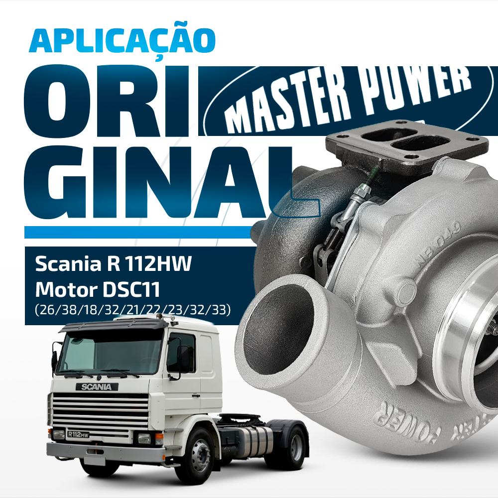 Turbina Caminhão/Ônibus Scania R/T/K 112 / 113 Motor Dsc11