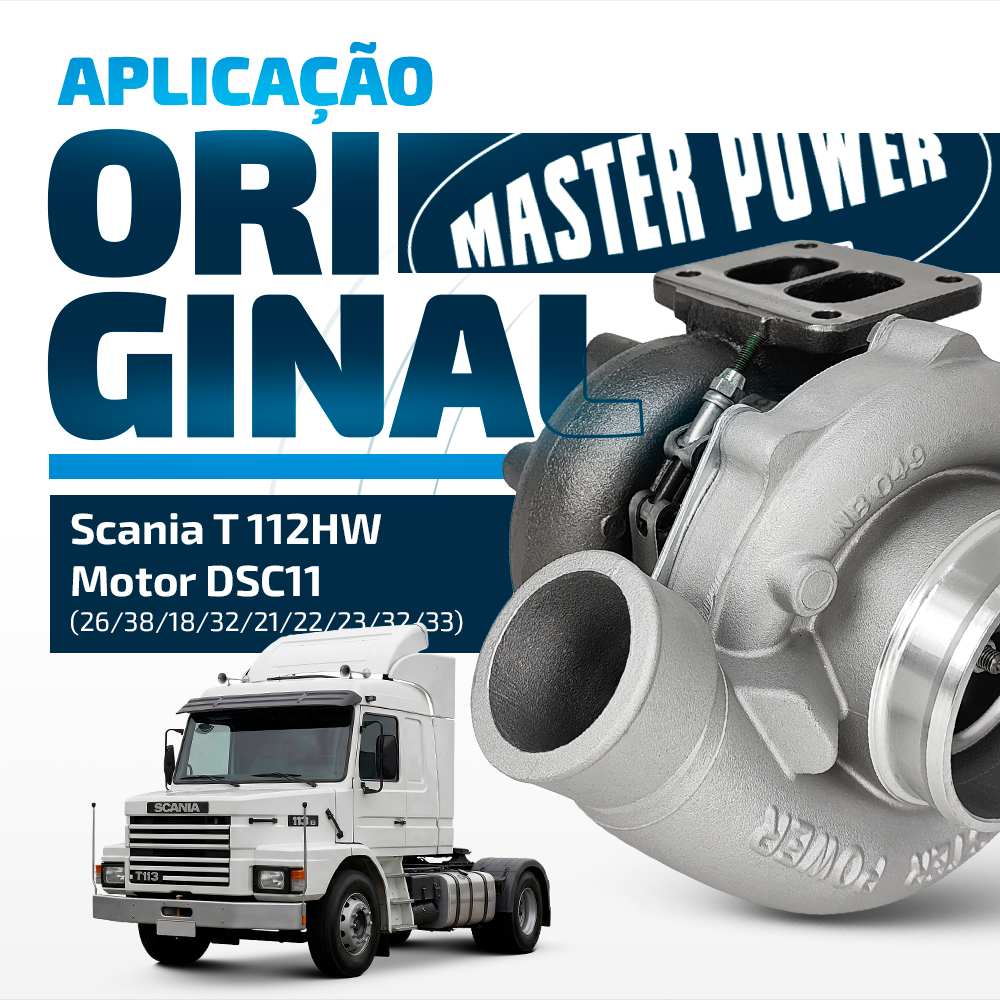Turbina Caminhão/Ônibus Scania R/T/K 112 / 113 Motor Dsc11