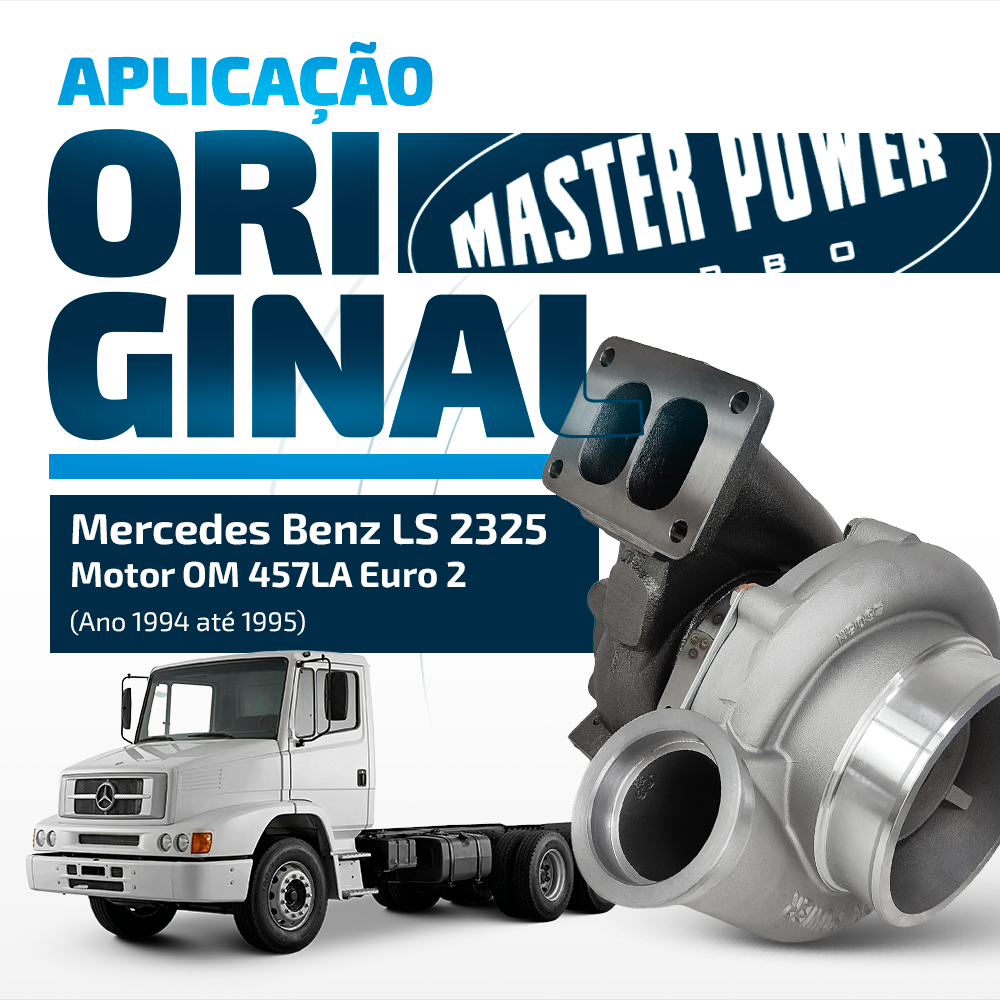 Turbina Mercedes Benz LS / Ônibus 0 400/500 MA/UA Class & Travego Motor OM457LA Euro 2