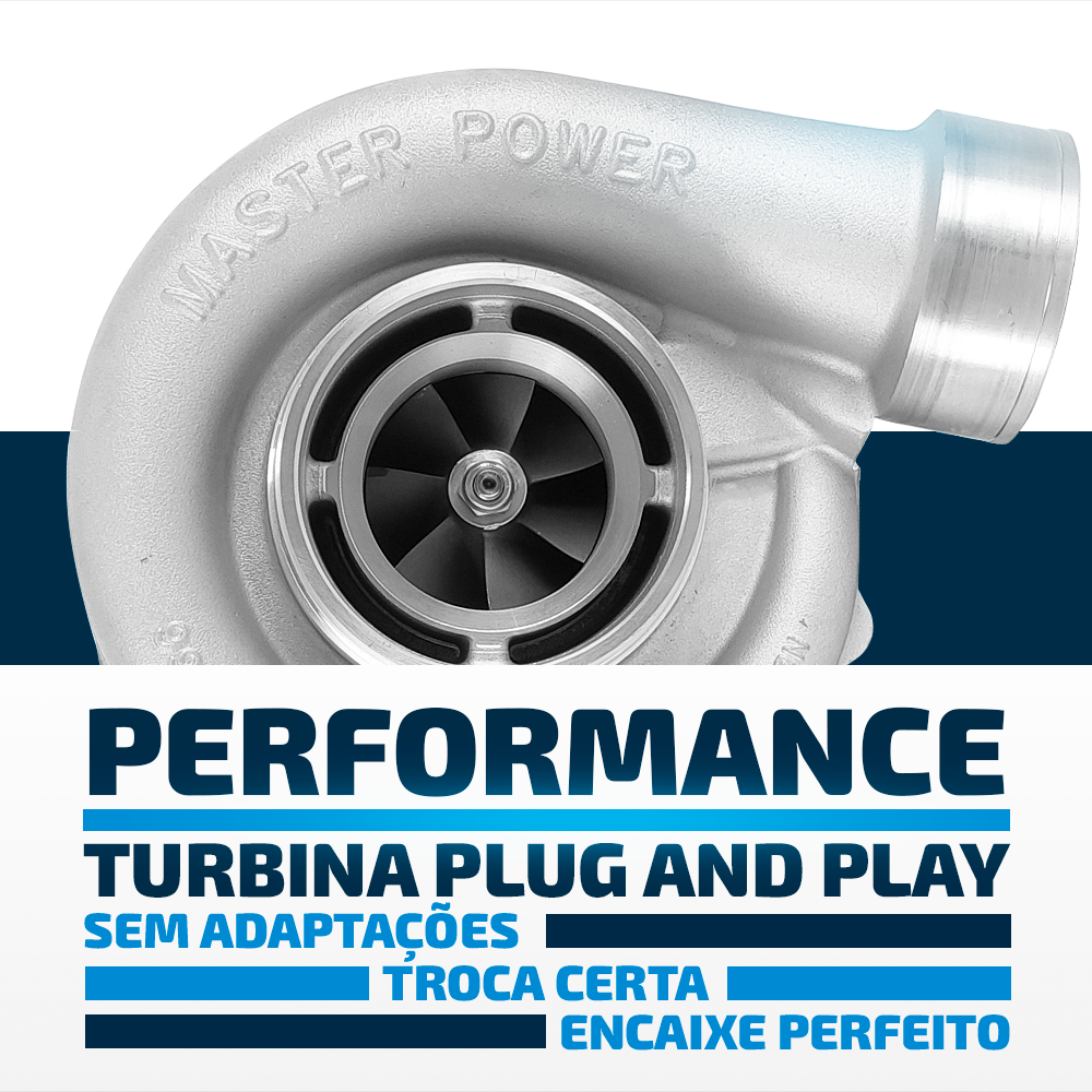Turbina Diesel Caminhão/ônibus P/ Motor Om 447la 1995 Diante