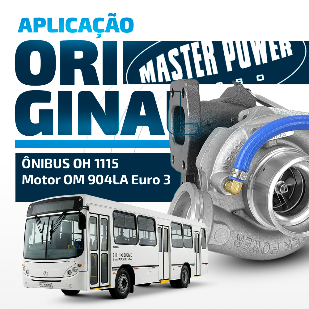 Turbina Diesel Caminhão/ônibus Para Motor Om904la Euro 3