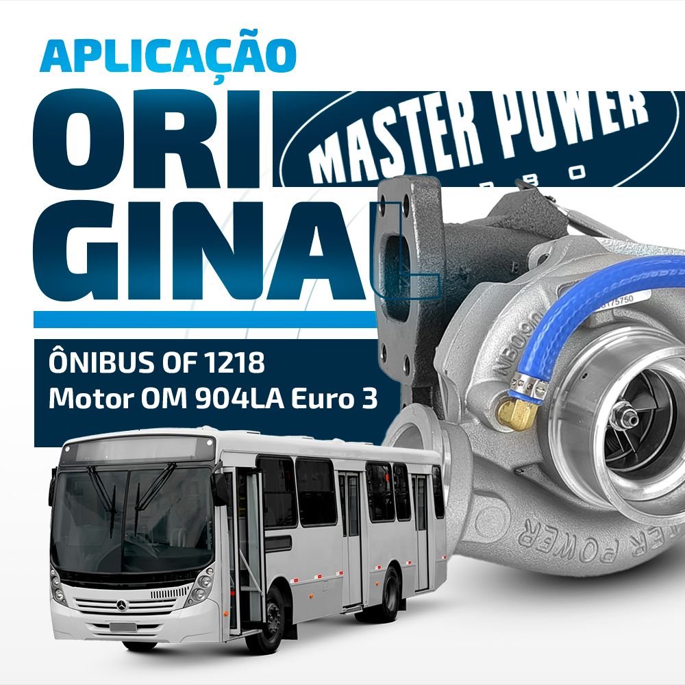 Turbina Diesel Caminhão/ônibus Para Motor Om904la Euro 3