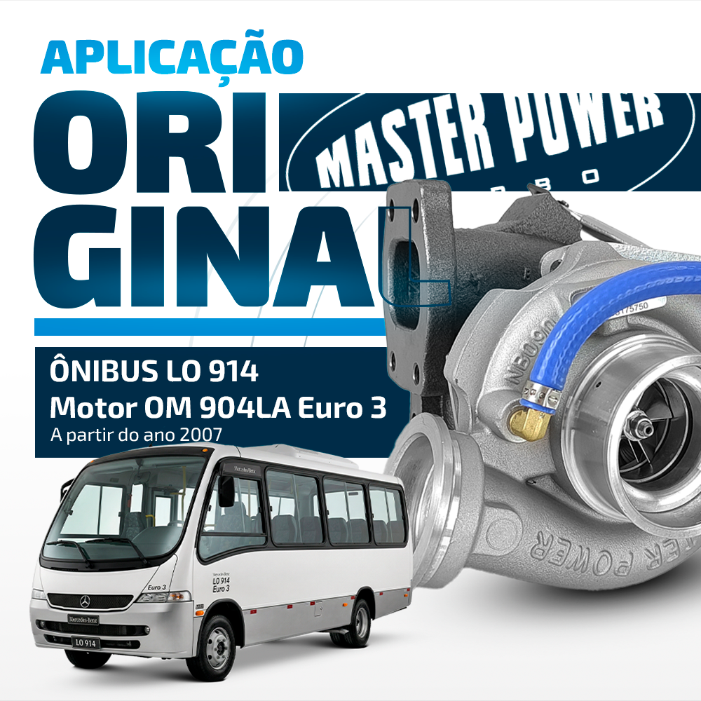Turbina Diesel Caminhão/ônibus Para Motor Om904la Euro 3