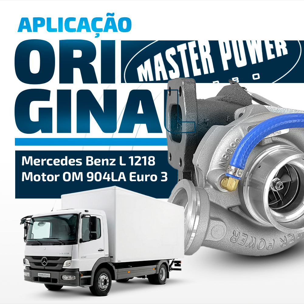 Turbina Diesel Caminhão/ônibus Para Motor Om904la Euro 3