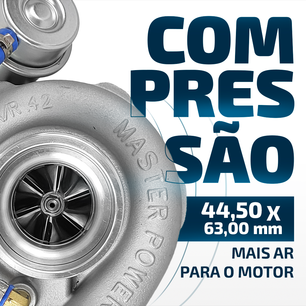 Turbina Diesel Caminhão/ônibus Para Motor Om904la Euro 3
