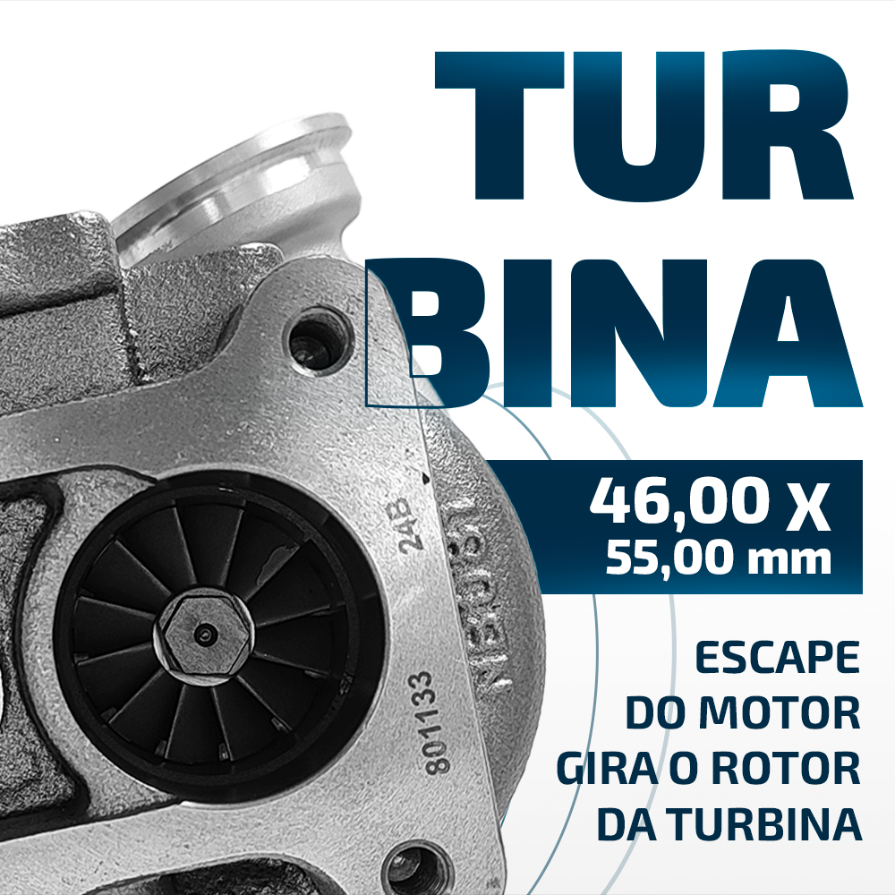 Turbina Diesel Caminhão/ônibus Para Motor Om904la Euro 3