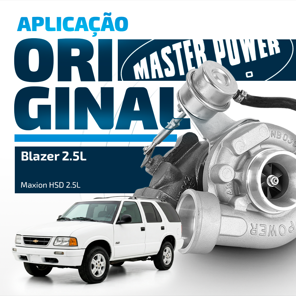Turbina Mercedes Sprinter 310D / Chevrolet S-10 / Blazer Maxion Hsd 2.5l Om 014a