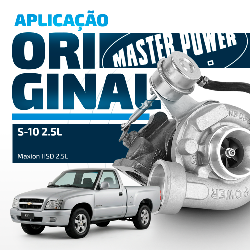 Turbina Mercedes Sprinter 310D / Chevrolet S-10 / Blazer Maxion Hsd 2.5l Om 014a