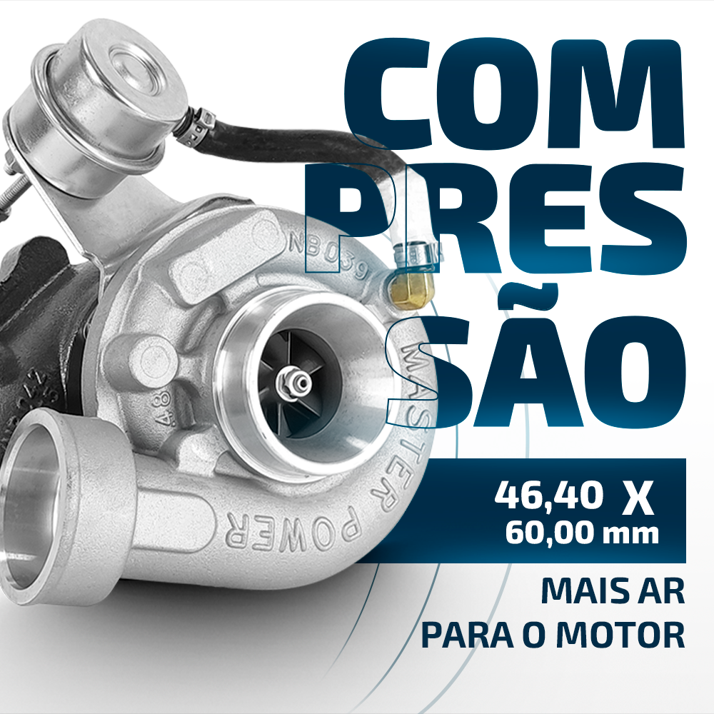Turbina Mercedes Sprinter 310D / Chevrolet S-10 / Blazer Maxion Hsd 2.5l Om 014a